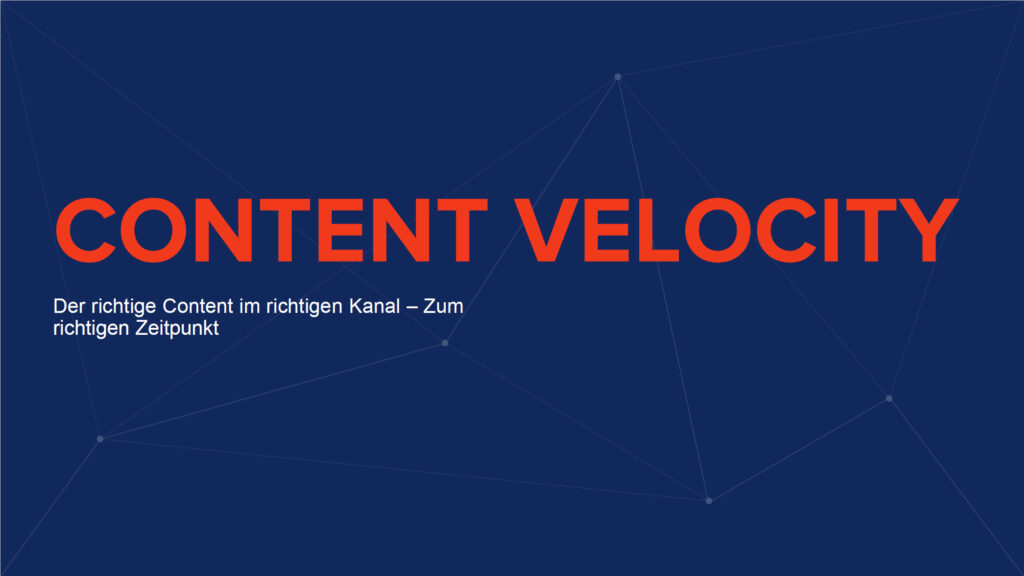 Webinar Content Velocity - Sitecore Marketers Community